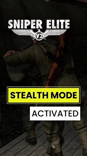 Stealth Mode Fully Activated in Sniper Elite V2 💀🔥