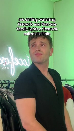 Chilling with El Diablo Firework: A Crazy Fireworks Comedy Performance