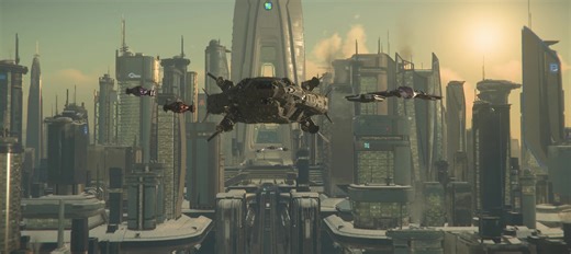 As the sun sets on yet another exhilarating Intergalactic Aerospace Expo, we’d like to thank you, the Expo attendees who came from every corner of the galaxy to experience this year’s event. We truly couldn’t do this without all of you. Fly safe, whatever your destination may be, and we’ll see you in 2955. 🫡 | Star Citizen