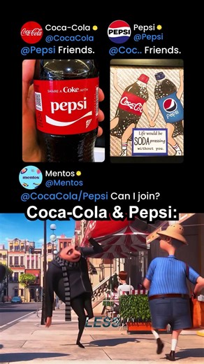 Enemies to Friends.. Until Mentos Came 😭