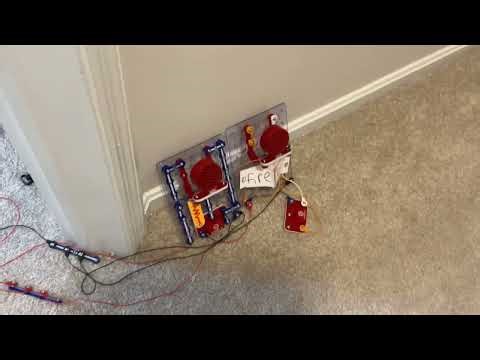 Snap circuits ￼ fire alarm system test4