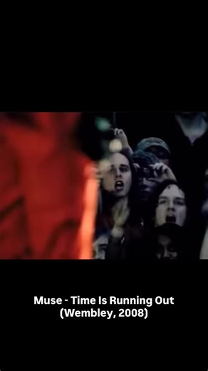 Nostalgic Live Songs | A bassline that takes over an entire stadium. Performed at Wembley Stadium in 2008 during the HAARP Tour, Time Is Running Out shows Muse in... | Instagram