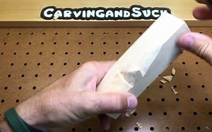 Hand carving-Wood carving-Wood spirit Face out of Basswood.