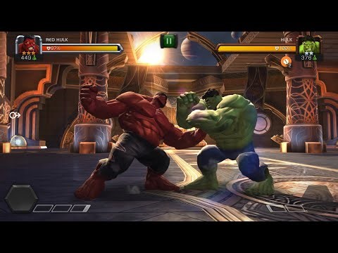 Hulk vs Red Hulk Fight | Marvel Champions Part 1