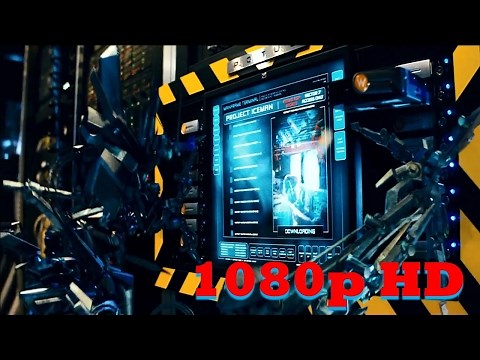 Transformers (2007)- Frenzy Decepticon Hacking Air Force One 1080p HD