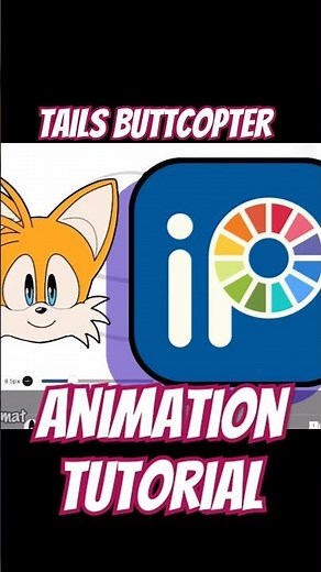 Tails Flying Animation Tutorial #sonicthehedgehog #tails #sega #sonic #SummerOnShorts