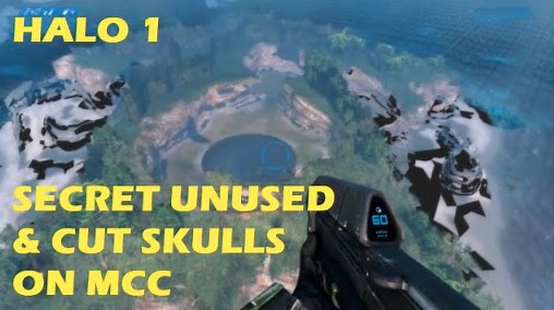 Halo 1 - Secret Unused & Cut Skulls On MCC