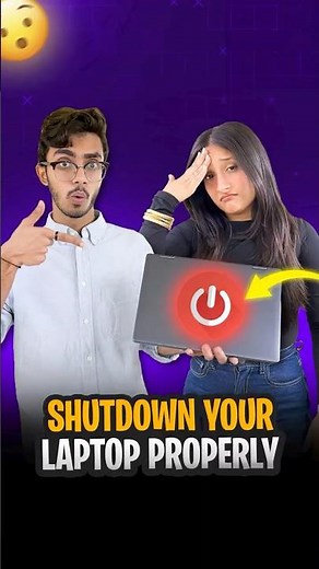 Correct way to Shut Down your Gaming Laptop😱#office #officelife #officetipsandtricks #tipsandtricks
