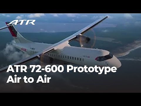 ATR 72-600 Prototype - Air to Air
