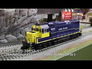 MTH Premier Long Island GP38-2 Diesel Engine Road with Proto-Sound 3.0 (Trainworld Exclusive)