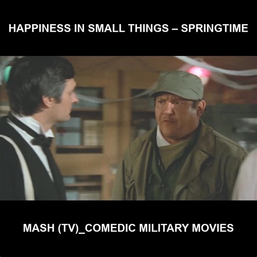36K views · 927 reactions | Happiness in small things – Springtime - Mash (TV)_Comedic military movies | Mash 4077 Fans | Facebook
