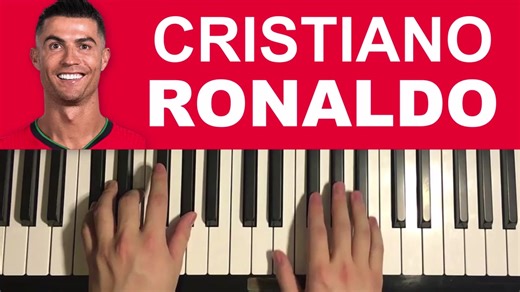 How To Play - Cristiano Ronaldo - Theme Song (Piano Tutorial Lesson)