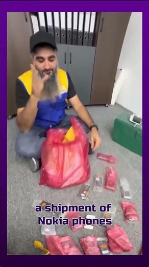 His Nokia Order Arrived After 16 Years #shorts #funny
