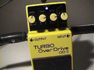 Boss OD-2 Turbo Overdrive Sound Demo