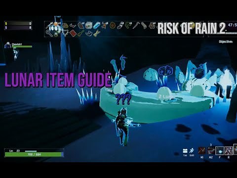Risk of rain 2 - Lunar item guide & item combo's!