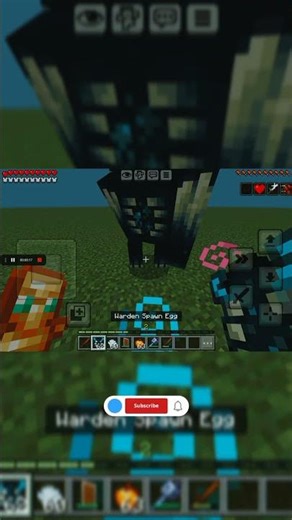 i thought mace and wooden sword was enough☠️ #minecraftpe