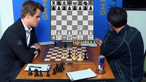 21K views · 553 reactions | Wonderful game that GM Magnus Carlsen beat the chess number #1 ranked (blitz mode), GM Hikaru Nakamura. You can see the very experienced player Nakamura shaking his head for a long time before he resigns. (1-0) | Inviktus Chess Land | Facebook