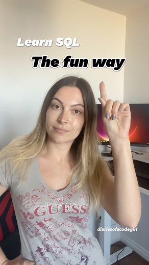 Anastasia Khomochkina on Instagram: "Hey devs! Want to practice your SQL skills? Here’s a fun website to try! It’s called SQL Police Department and you can help solving crimes by writing queries 🕵️‍♀️ P.S. it’s not fully free, but you can practice the first level for free 👍 ———————————— Hi, my name is Anastasia 🙋‍♀️ And this is my programming blog 👩‍💻 Follow me @diariesofacodegirl 🏷️ #tech #codinglife #programminglife #devlife #softwaredevelopment #softwareengineer #learntocode #programmin