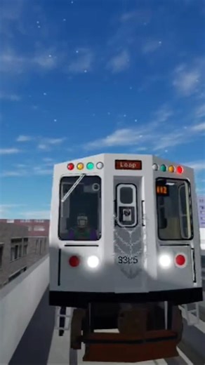 Driver my CTA train in Chicago on Roblox