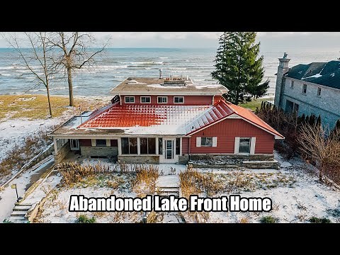 Abandoned Million Dollar Lake Front Beach House (Forgotten homes Ontario Ep.82)