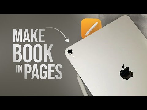 How to Make a Book in Pages iPad (tutorial)