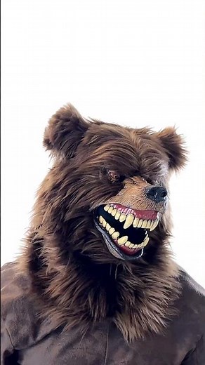 Grizzly Bear / Brown Bear Moving Mask