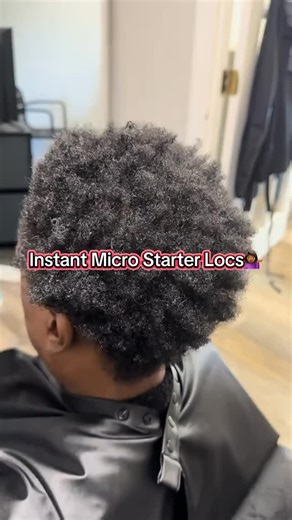 Kendra Sherod on Instagram: "Instant Micro Starter Locs 💁🏾‍♀️ #kinkznlocsbykendra #locs #locjourney #microlocs #starterlocs"