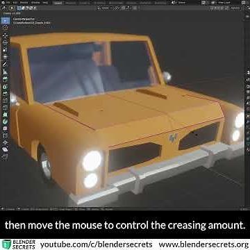 Daily Blender Secrets - How to use Creasing