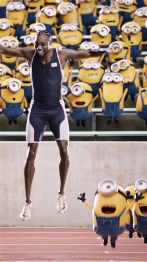 92K views · 773 reactions | new sport alert: the minion jump. catch the U.S. Olympic Track & Field Team Trials beginning tonight at 9pm ET on NBC & Peacock TV. | Minions | Facebook