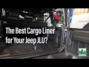 Canvasback Jeep Wrangler JL 4-Door Cargo Liner Unboxing & Install