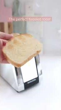 Touchscreen Toaster the Makes Perfect Toast 🙌🏻 Revolution Cooking
