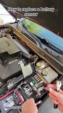 How to replace the battery sensor of a 2015 Malibu. #battery #automobile #howto #car
