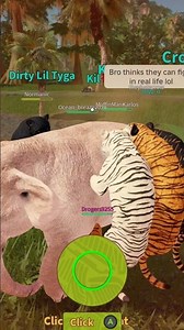 A WHOLE TIGER CLAN Attacked My Asian Elephant! | Jungle Life Roblox
