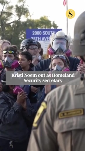 Kristi Noem is out as Secretary of Homeland Security. Her departure caps a tumultuous tenure overseeing immigration enforcement tactics that have been met with protests and lawsuits, as well as a wave of criticism over the response to deadly Texas floods and other disasters. On Noem’s watch, masked federal officers have swept into Hispanic neighborhoods of some democratically led cities drawing scrutiny for aggressive tactics and driving scared residents indoors. 🎥: Associated Press, U.S. Senat