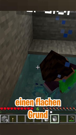 SO Verwandelst Du Einen Teich In Eine UNENDLICHE WASSERQUELLE ♥️😀 Minecraft #shorts