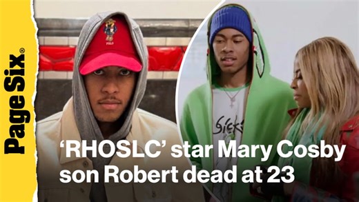 ‘RHOSLC’ star Mary Cosby’s son Robert dead at 23
