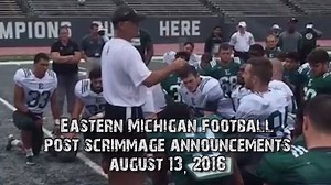62K views · 489 shares | Police interrupt Eastern Michigan University Football practice. | EMU Football | Facebook
