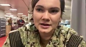 Repost :VIDEO DIARY: Hospital Corpsman 3rd Class Alexandria Agudelo checks in from aboard the #USNavy hospital ship #USNSComfort while deployed to New York City in support of our nation's #COVID19 response. https://x.com/i/status/1248371486865252352 #SaveTheChildren | Jam Peters