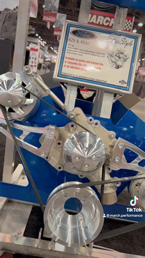 1.1K views · 19 reactions | Your Ford Motor Company vehicle will love this Big Block 429/460 Ultra serpentine kit that utilizes the same material on the pulleys and brackets as NASCAR vehicles. #fordengines #fordbigblock | March Performance | Facebook