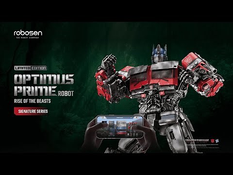 Robosen Optimus Prime Rise of the Beasts Signature Robot (Limited Edition)