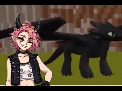 Playing minecraft dragon fire mod