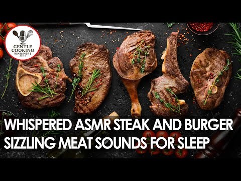 Cooking Sizzling Steak & Burger Perfect Delicious \u00100 ASMR