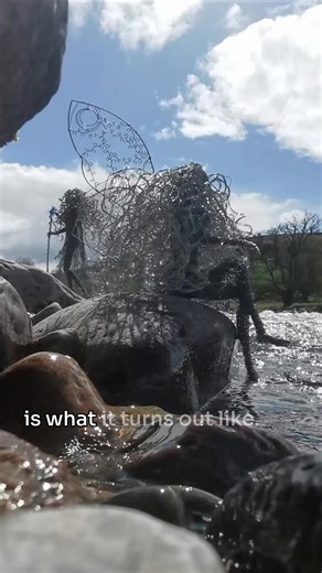 When I'm creating fairies I use different types of wire. The armature and hair is stainless steel , anything from 0.4mm to 1.6mm depending what I am doing with it! The rest is galvanised chicken wire I started over 12 years ago and I love it as much now as I did when I started! . . . #FairyMaker #FairySculpture #WireArtist #ScottishFairyMaker⁠ #WireFairy #WireSculpture #FairyMaking #WireSculptureArt | Sheila Wiseman - Fairy Sculpture