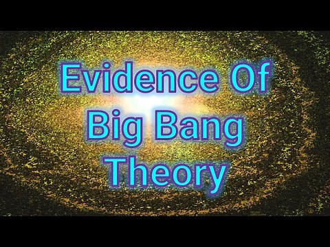 Evidence of Big Bang Theory