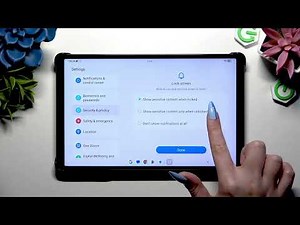 LENOVO Legion Tab Gen 3 – How to Set Up Screen Lock