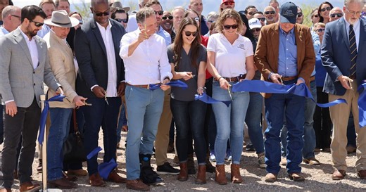 Celebrating Completion of Apache II Solar Field