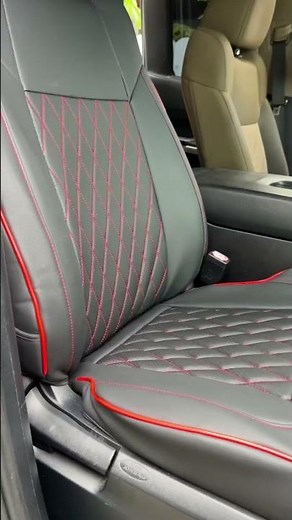 Looks great on a TundraHuidasource Tundra Seat Covers, Front & Rear Leather Car Seat Cover, Waterpro