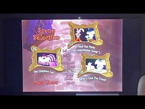 Alice In Wonderland: The Masterpiece Collection 2004 DVD Menu Walkthrough