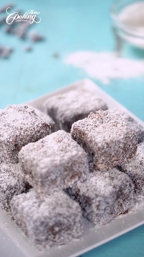 17K views · 133 reactions | Easy Australian Lamingtons | Home Cooking Adventure | Facebook