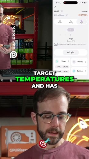 Only 800W! ⚡️ Plug it in anywhere.